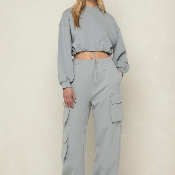 OAK & FORT Cargo Joggers - Picture 3 of 3